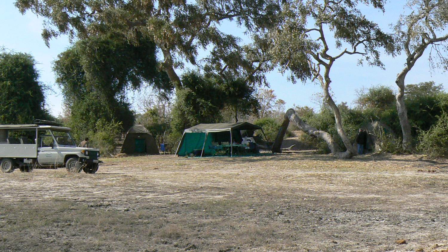Safari country in northern Botswana